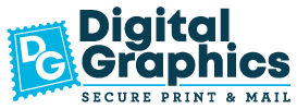 Digital Graphics Secure Print & Mail Logo